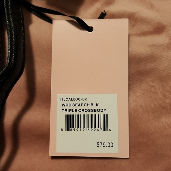 Black Juicy Couture Crossbody NWT - Picture 8 of 8